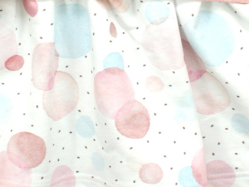 Kinderkleid Tunika Punkte "Blossom Dots" rosé