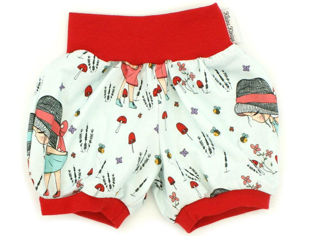 Kinder Sommer Shorts "Little Girl" rot in 50/56