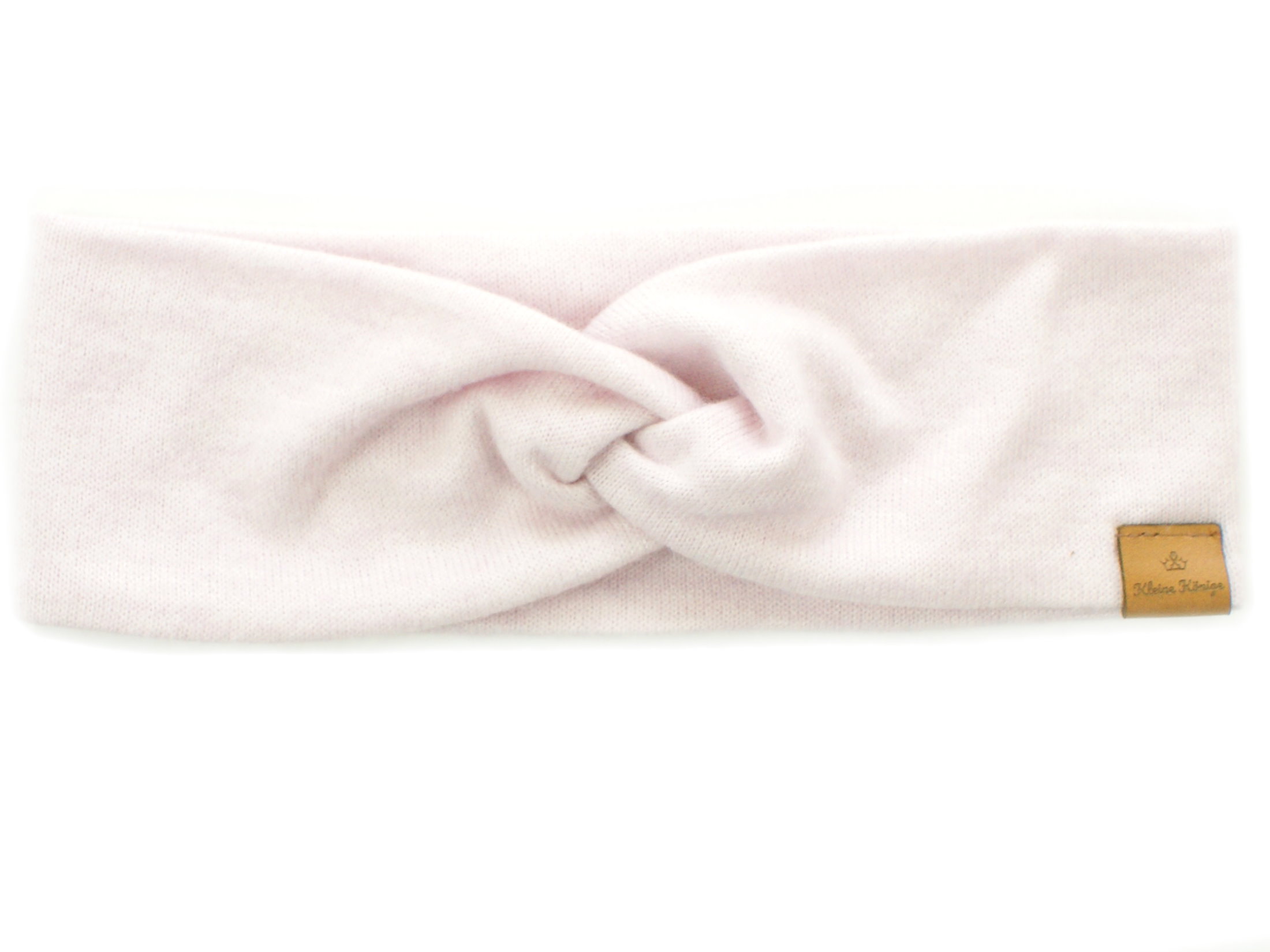 Damen Haarband aus Strickstoff in rosa