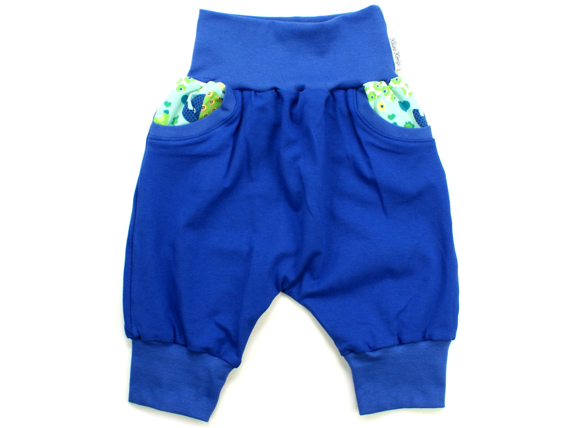 Kinder Bermuda-Shorts "Elefantenparty" türkis royalblau