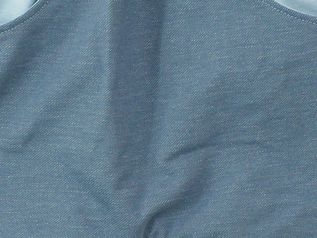 Kinderhose mit Taschen Jeansjersey hellblau