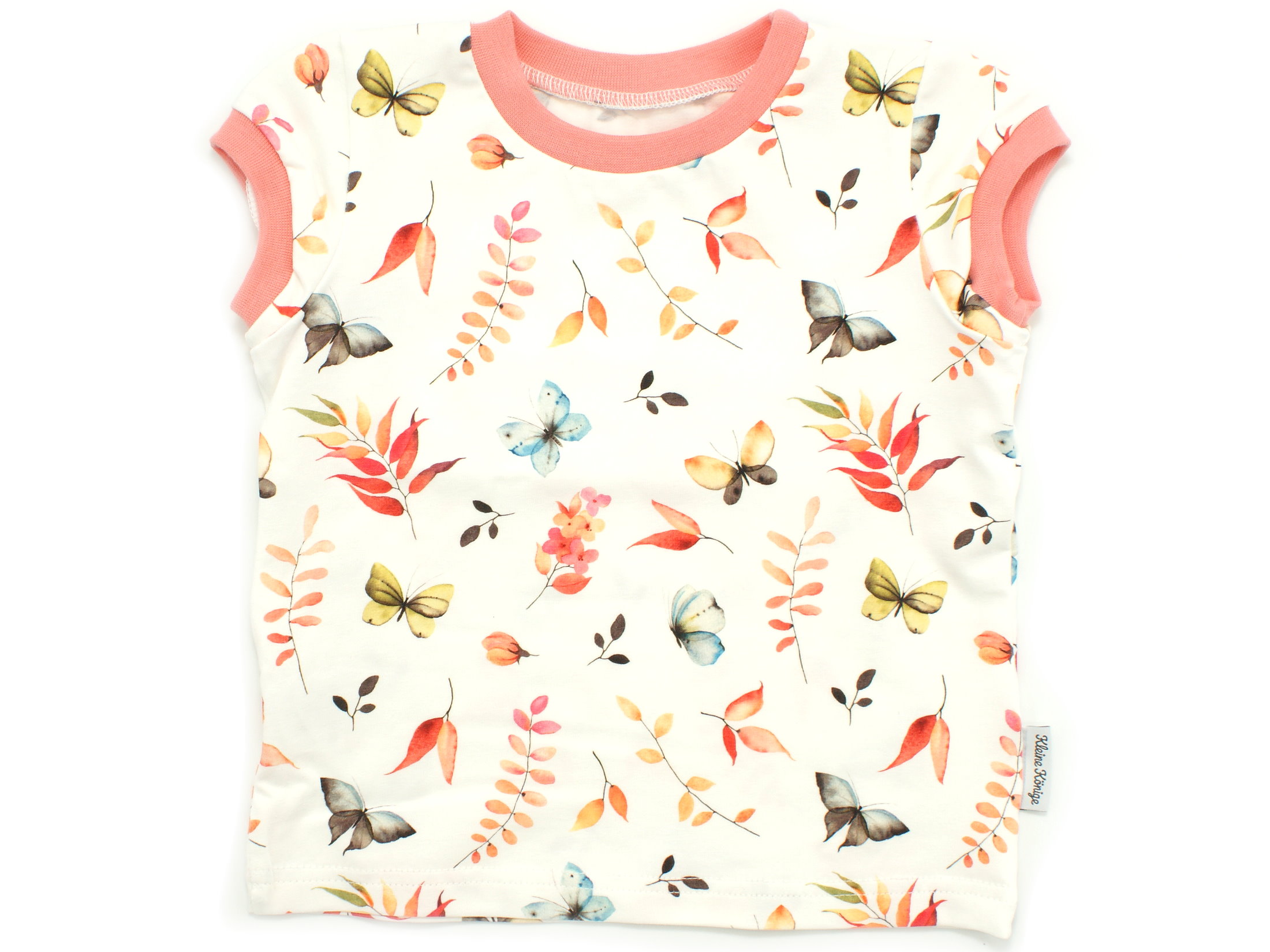 Kinder T-Shirt Blumen "Summer Dream" apricot