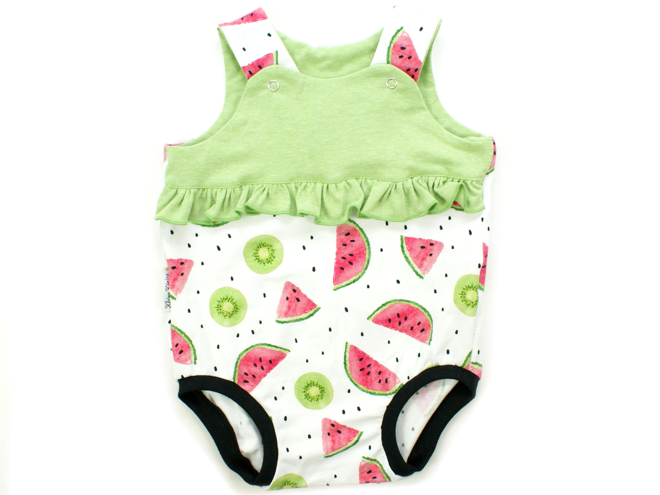 Baby Sommerstrampler Kiwi Melone "Fruity" lemon
