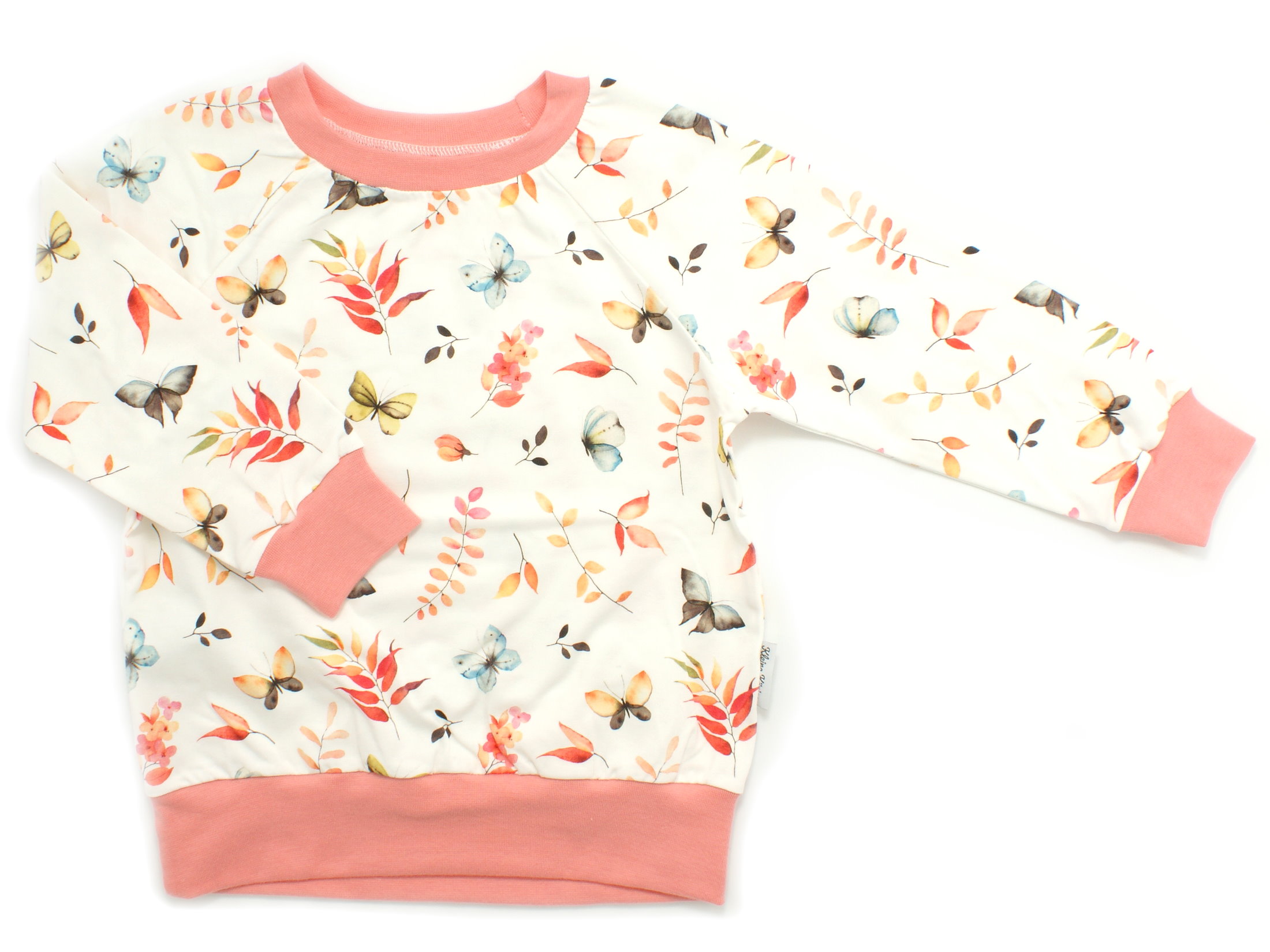 Kinder Pullover Shirt  "Summer Dream" apricot