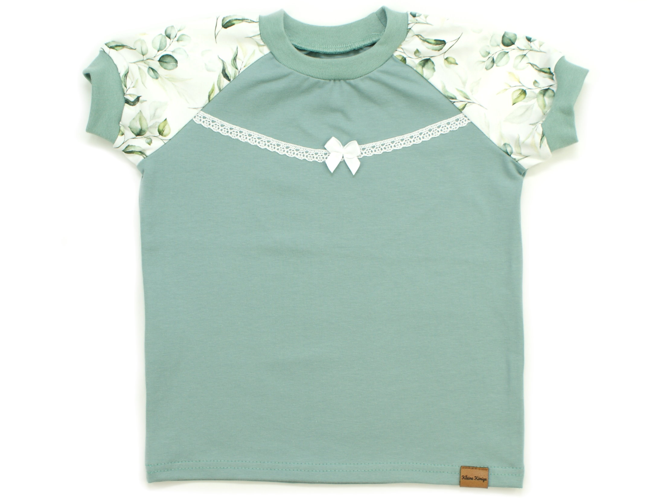 Kinder T-Shirt "Eukalyptus" mint