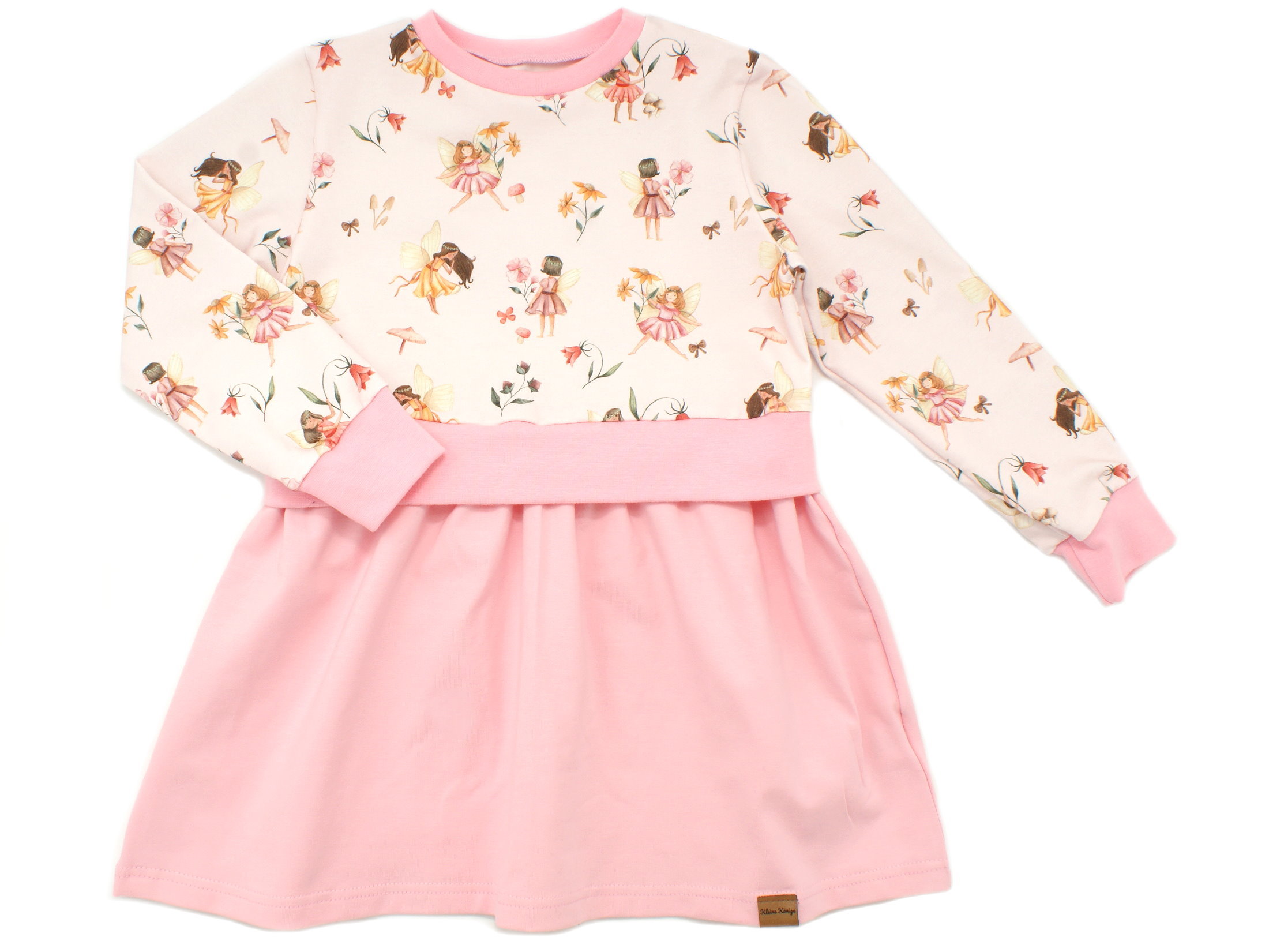 Girly Dress Kinderkleid "Blumenfee" rosa